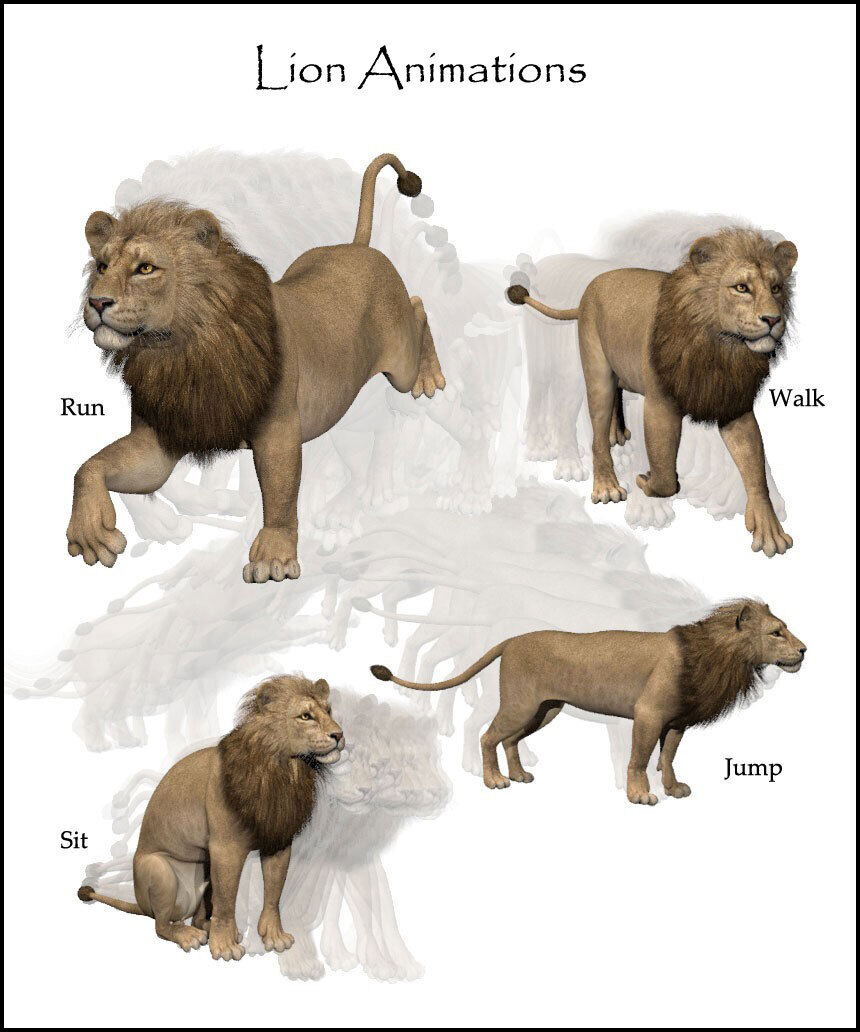 Animations for the HiveWire Big Cat by N/A