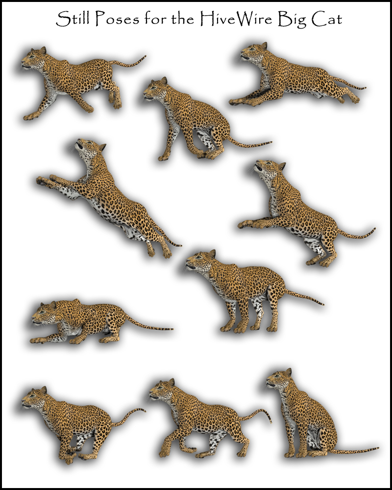 Animations for the HiveWire Big Cat by N/A