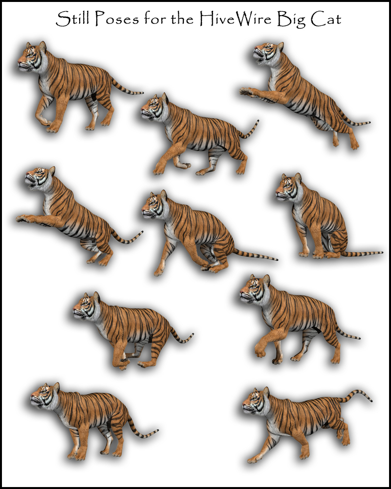 Animations for the HiveWire Big Cat by N/A