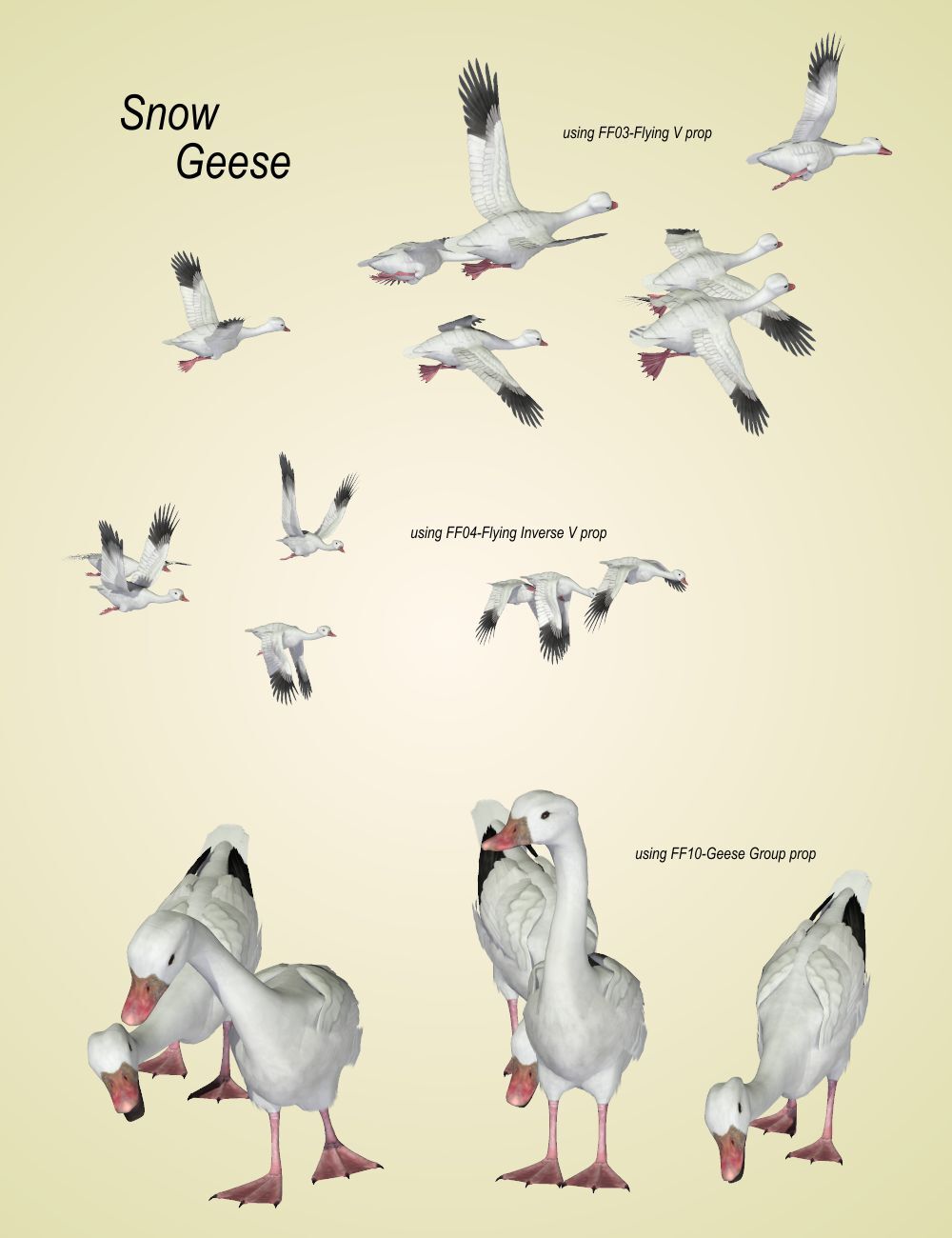 Songbird ReMix  Flock Formations Materials by N/A