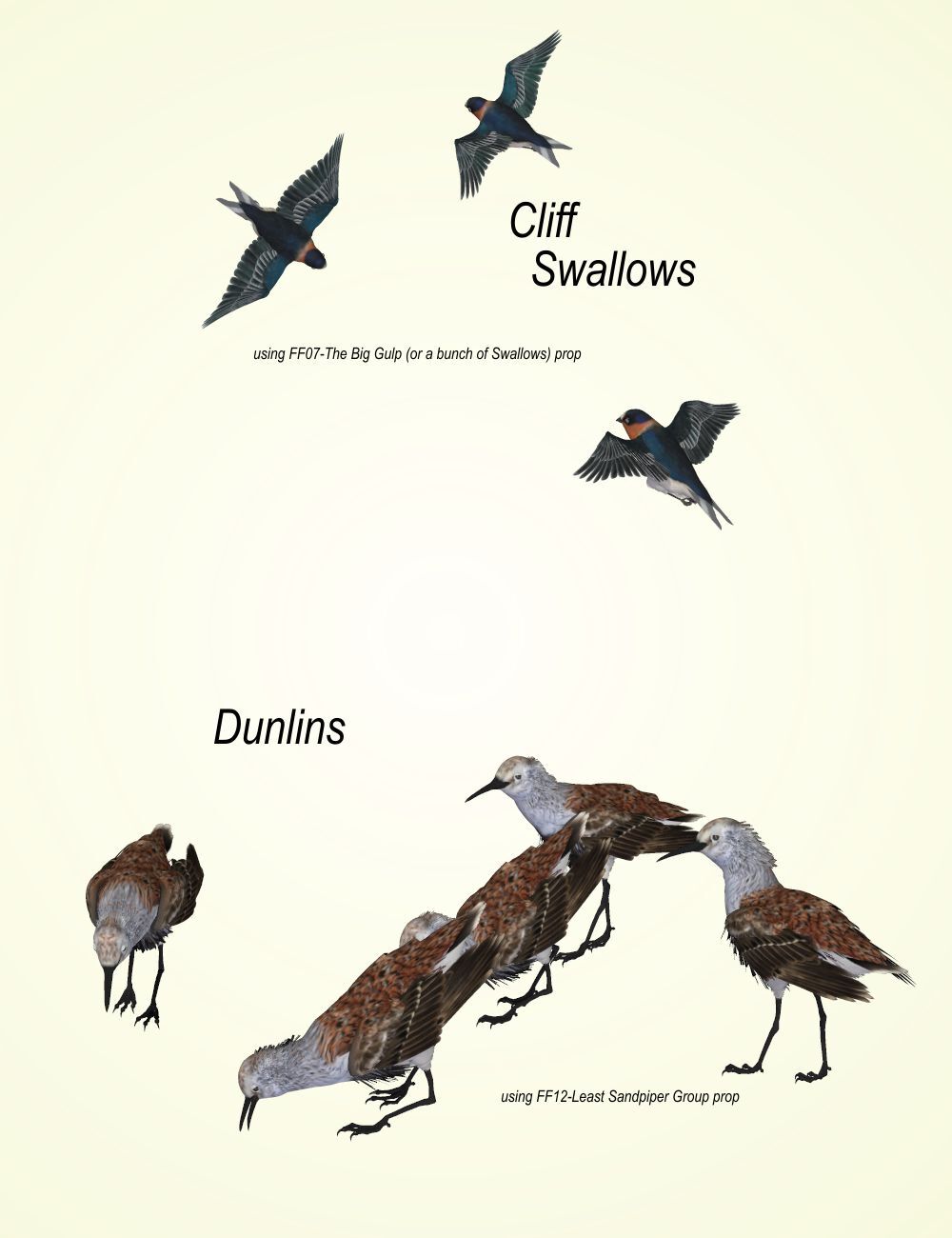 Songbird ReMix  Flock Formations Materials by N/A