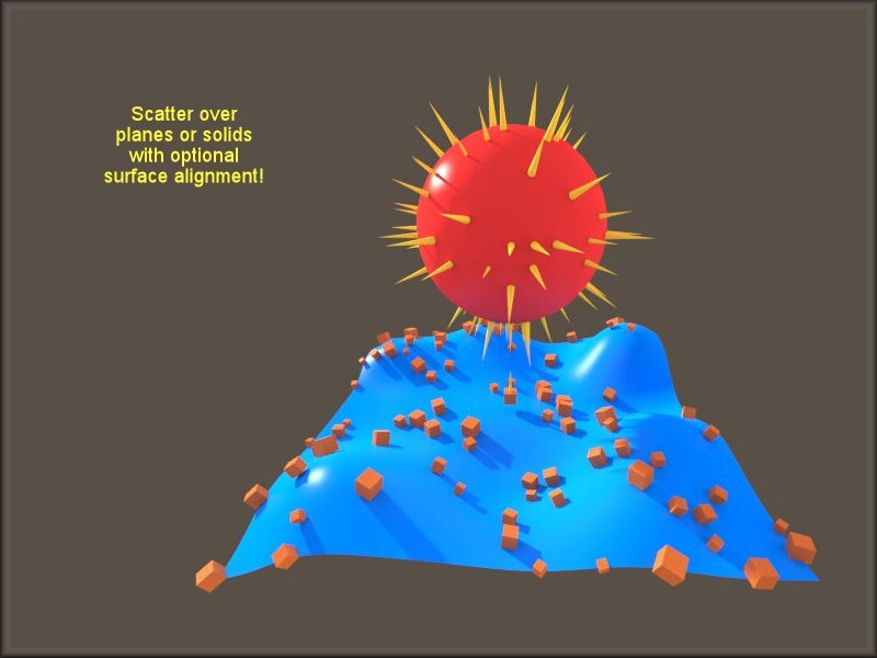 Scatter Tool for Poser 11 by N/A