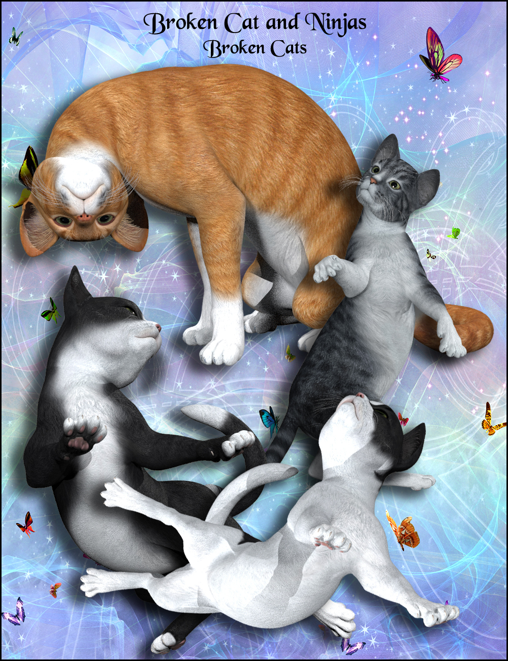 Broken Cats and Ninjas by N/A
