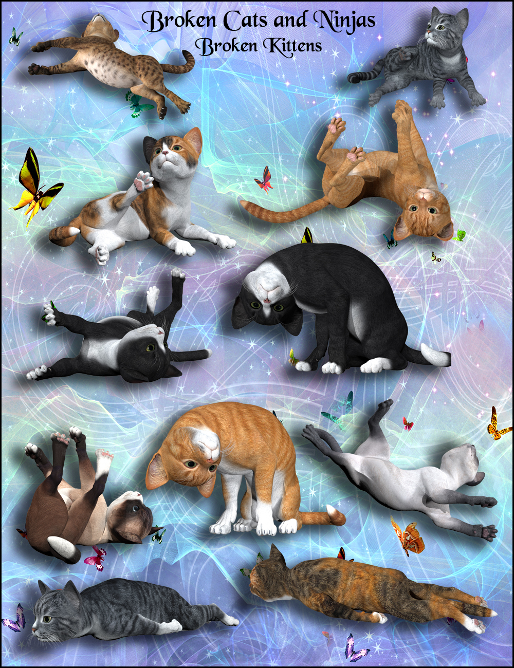 Broken Cats and Ninjas by N/A