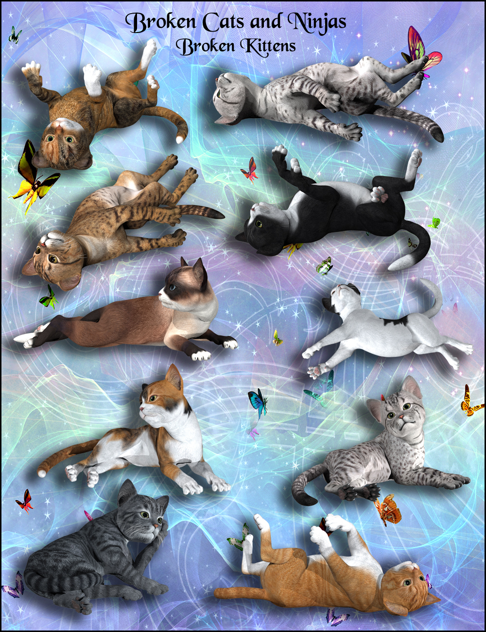 Broken Cats and Ninjas by N/A