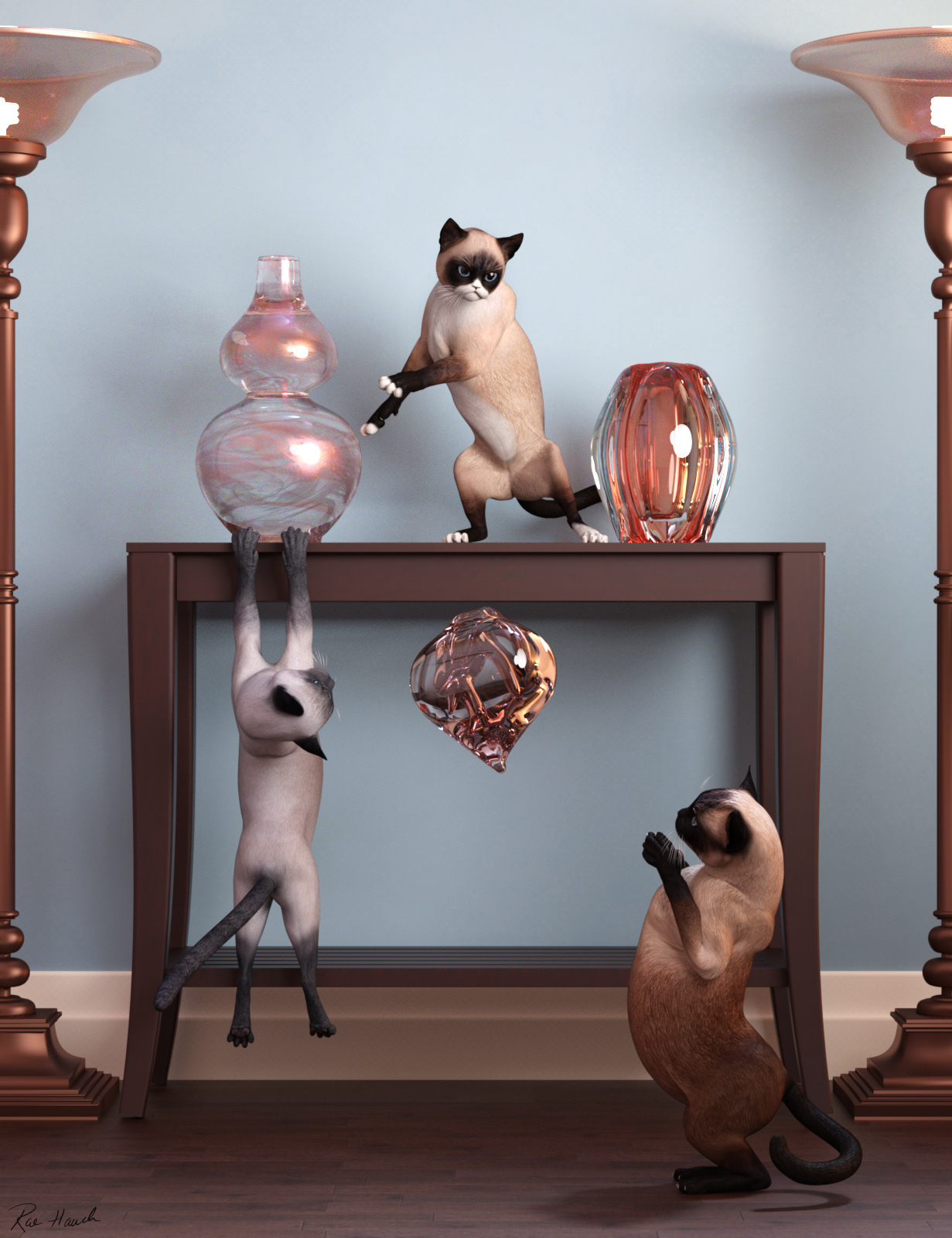 Broken Cats and Ninjas by N/A