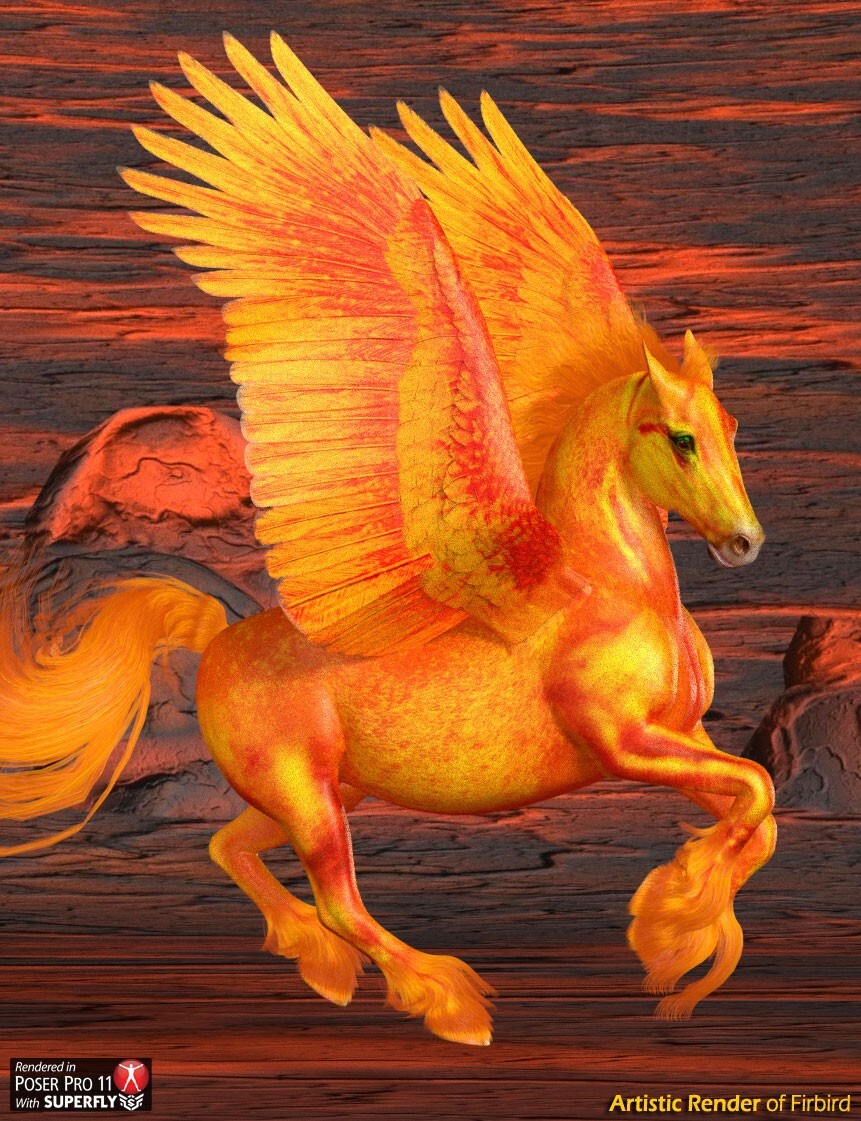 Birds of a Feather for the HW Horse, Winged Horse & Hippogryph by N/A