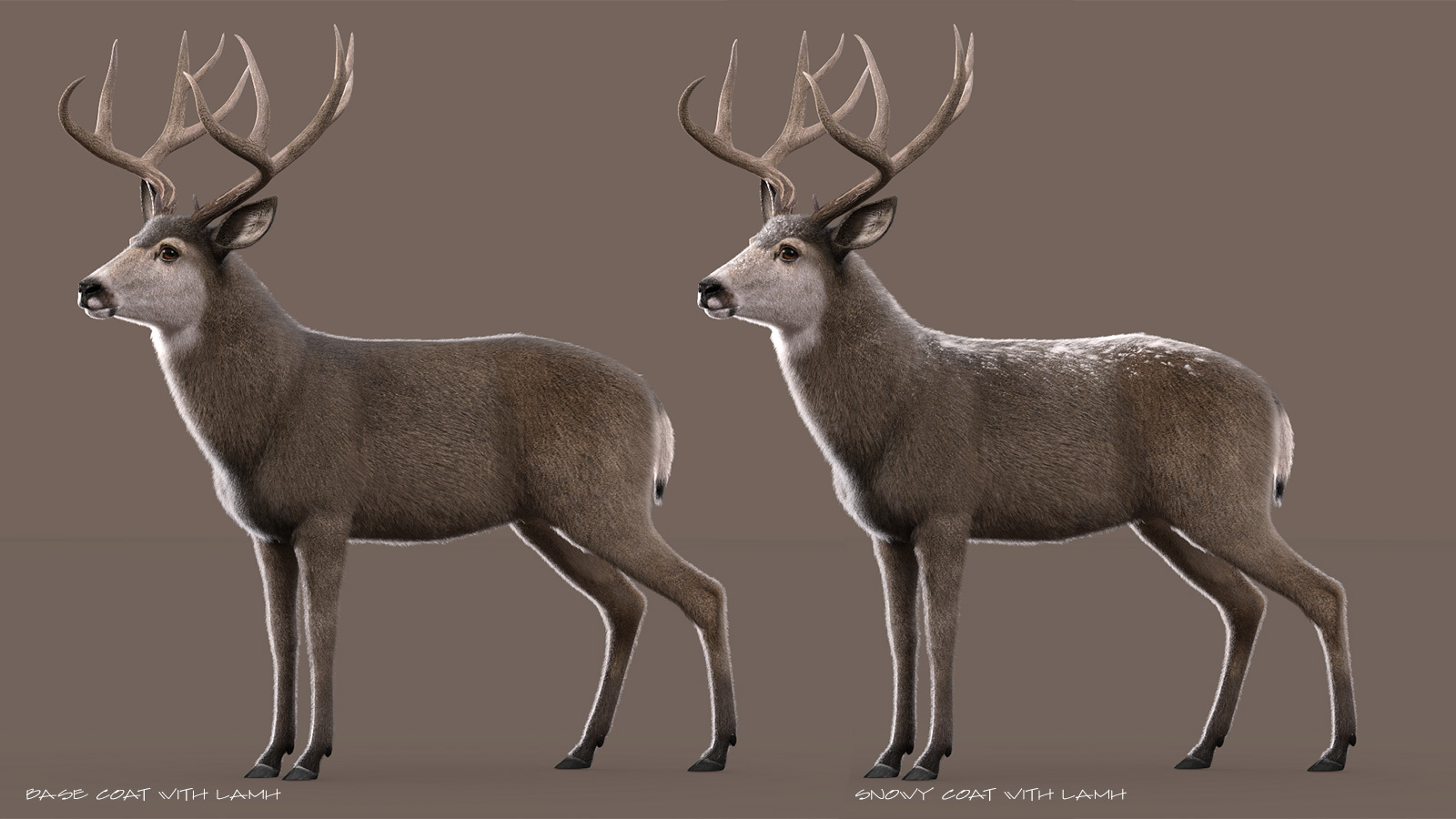 CWRW LAMH: HW Mule Deer & HW Caribou Presets by N/A