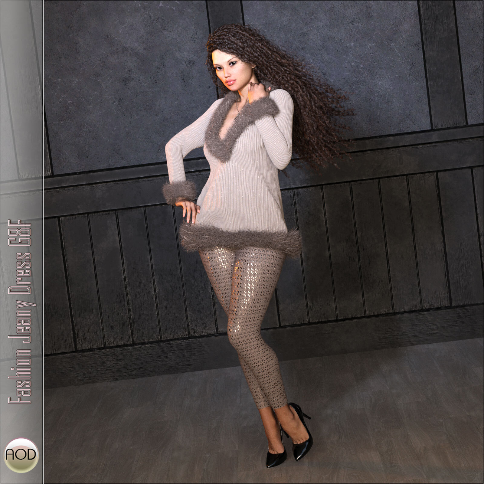 Fashion dforce Peppery2 SweaterDress Set G8F by N/A