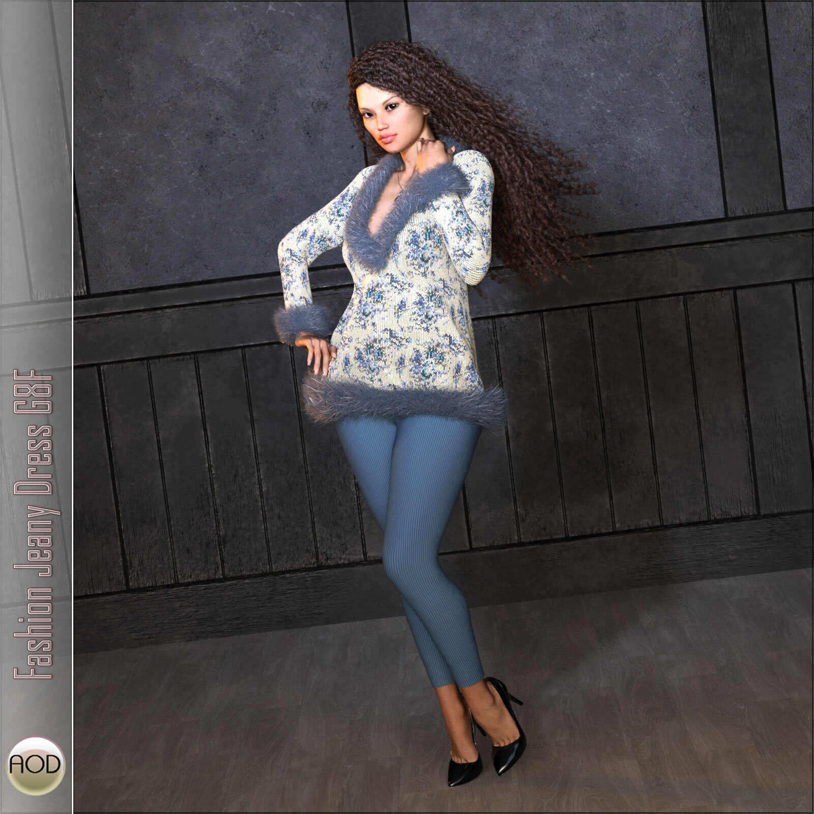 Fashion dforce Peppery2 SweaterDress Set G8F by N/A