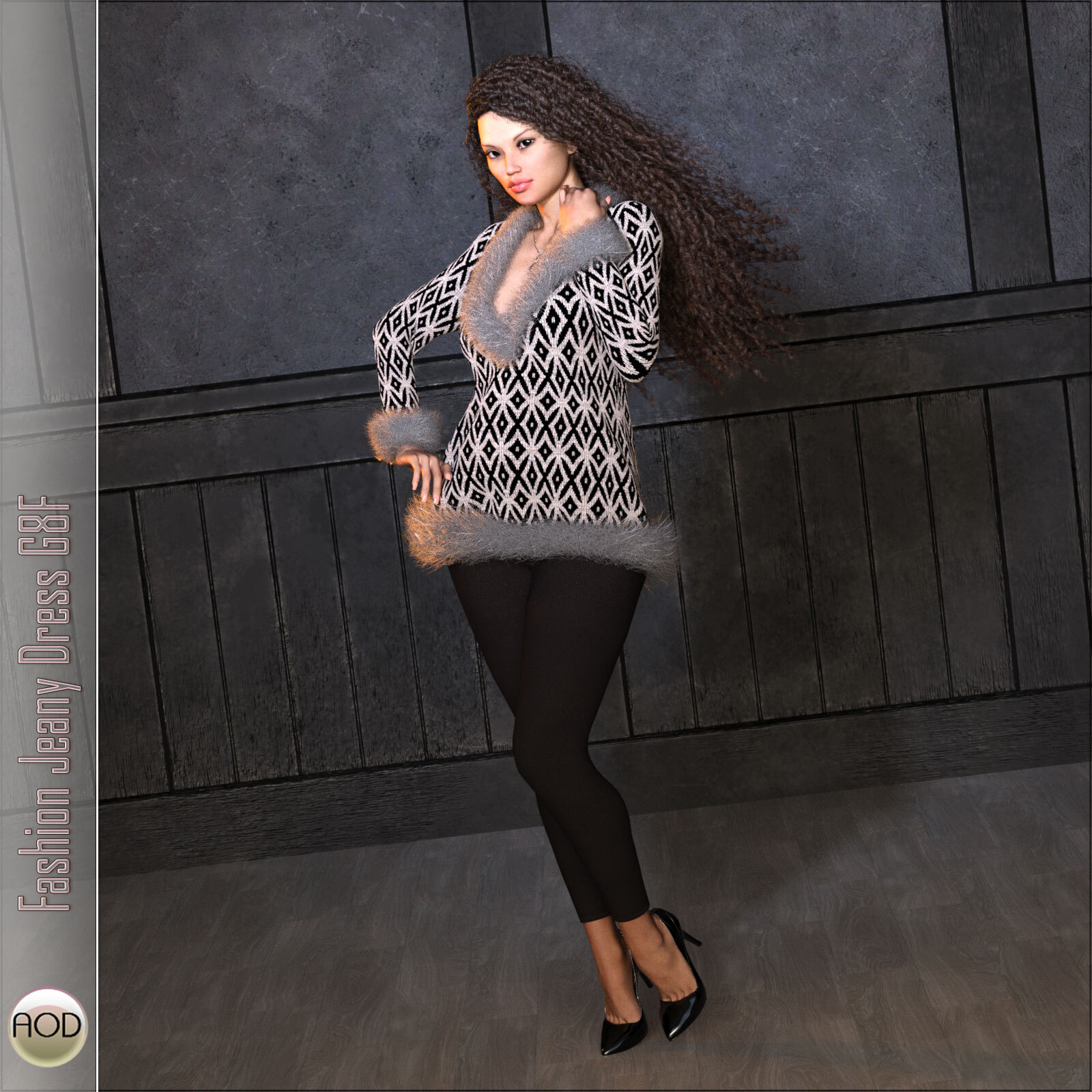 Fashion dforce Peppery2 SweaterDress Set G8F by N/A