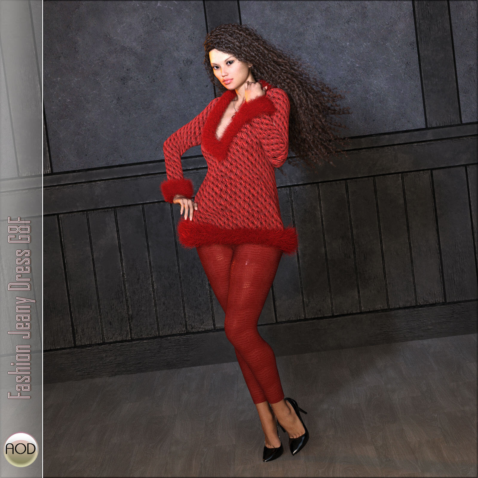 Fashion dforce Peppery2 SweaterDress Set G8F by N/A