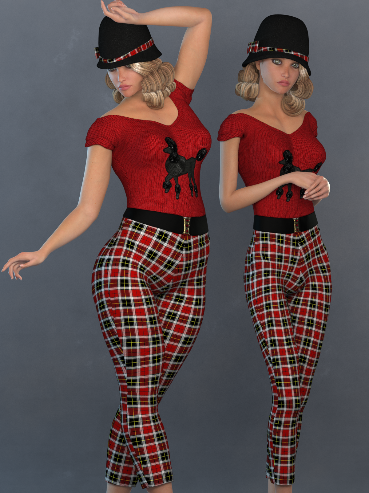 La 1950s Outfit 2 EXP by N/A
