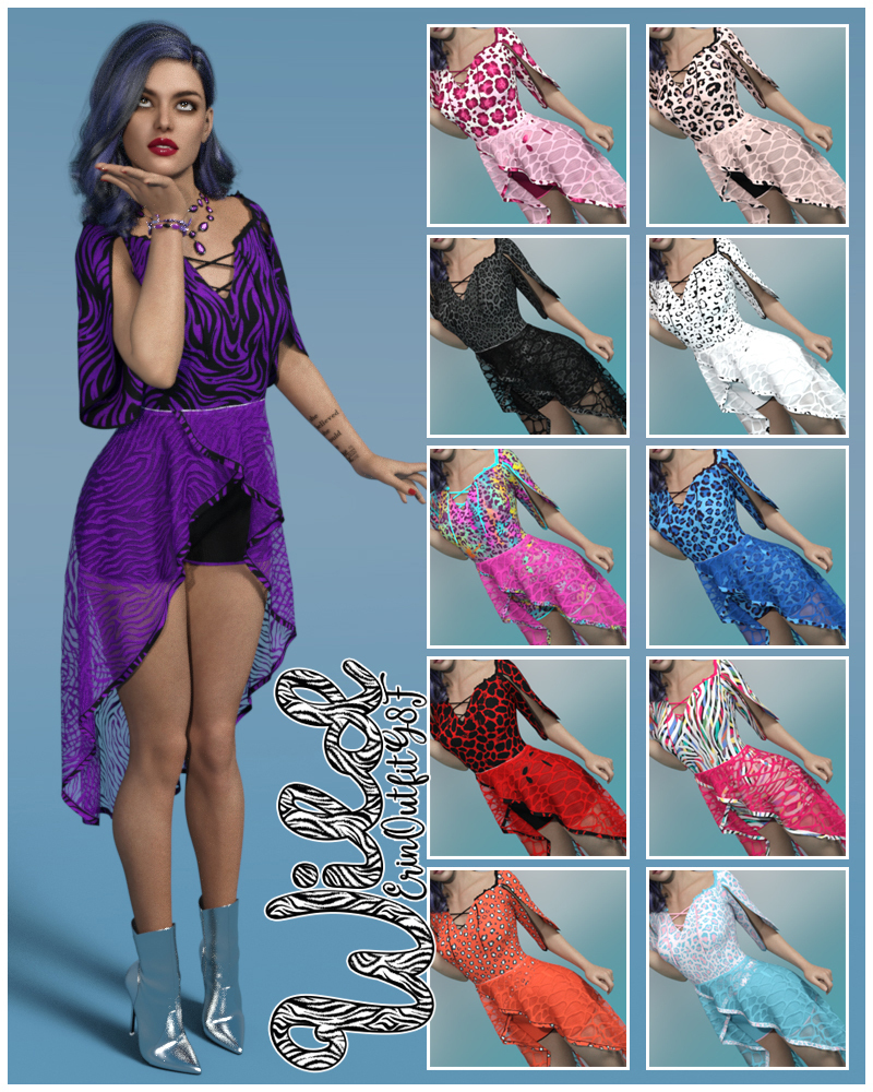 Wild Erin Outfit G8F by N/A