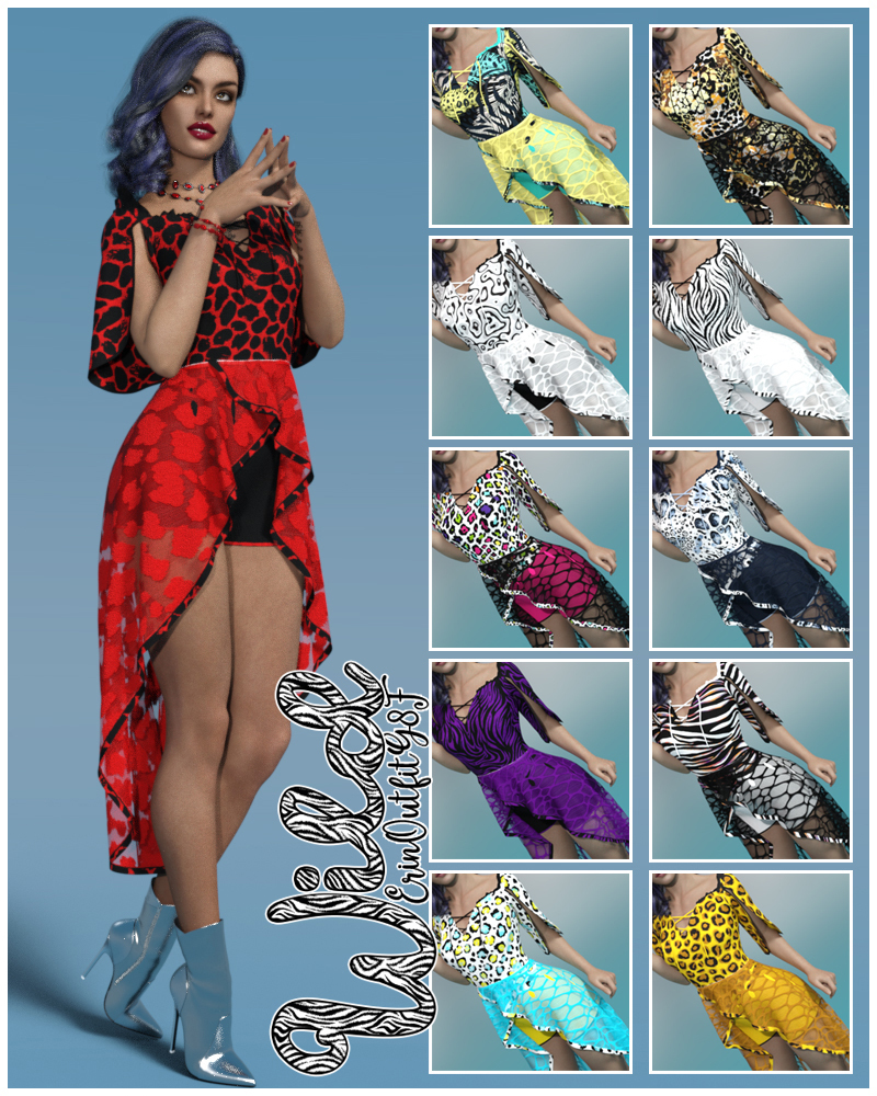 Wild Erin Outfit G8F by N/A