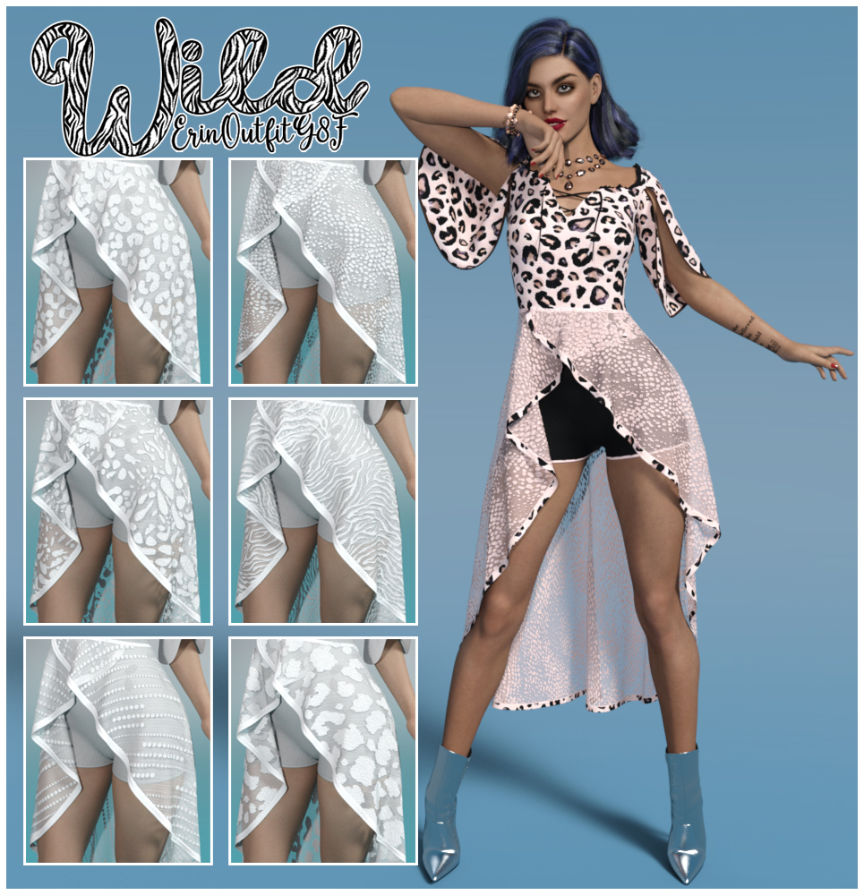Wild Erin Outfit G8F by N/A