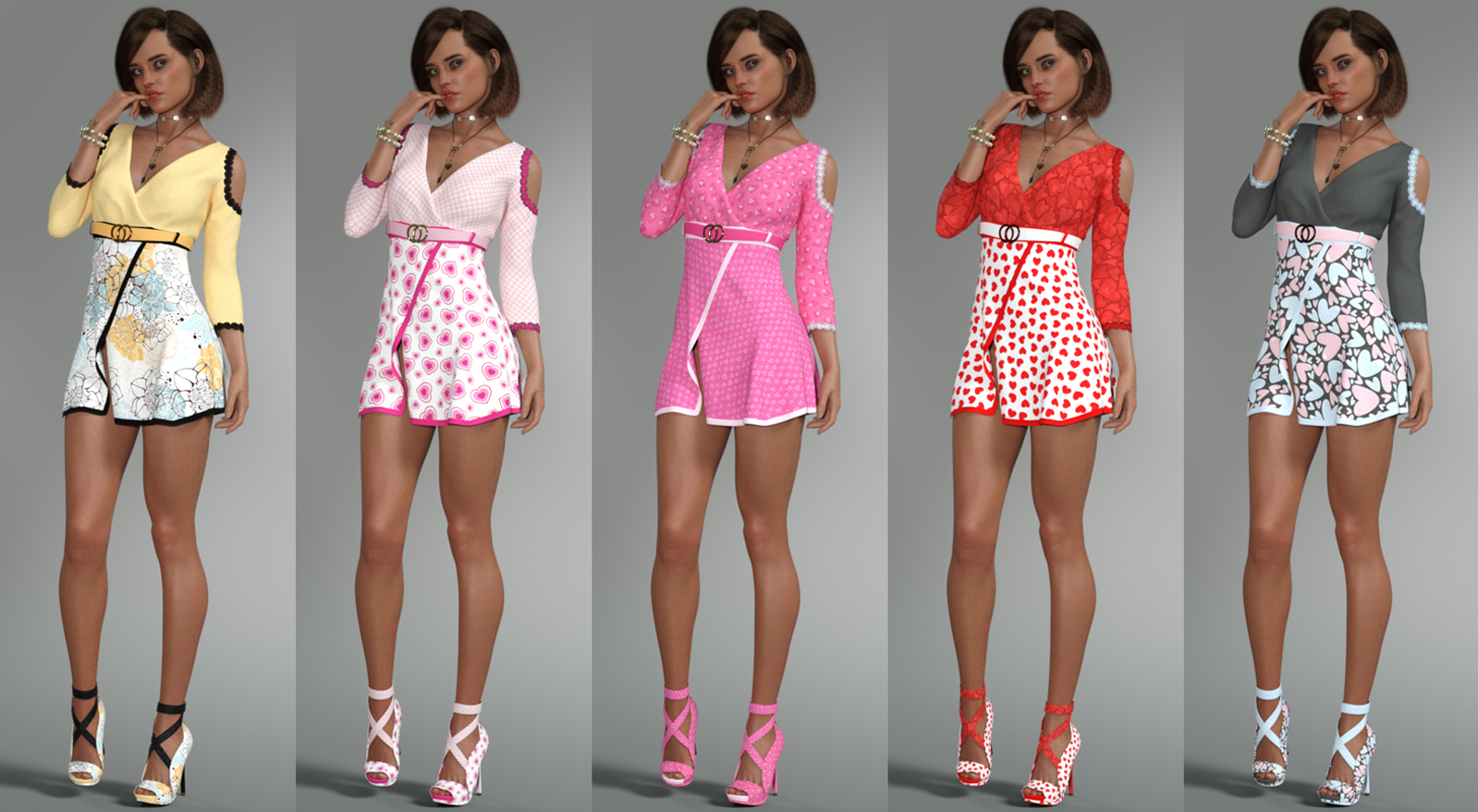 Fancy Sylvia Outfit G8F by N/A