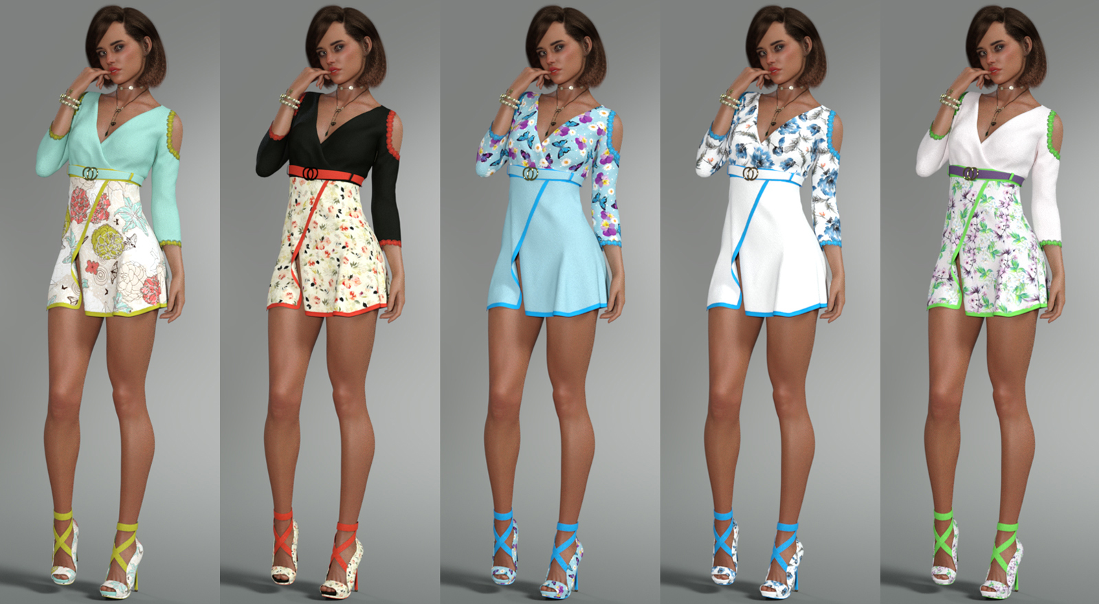 Fancy Sylvia Outfit G8F by N/A