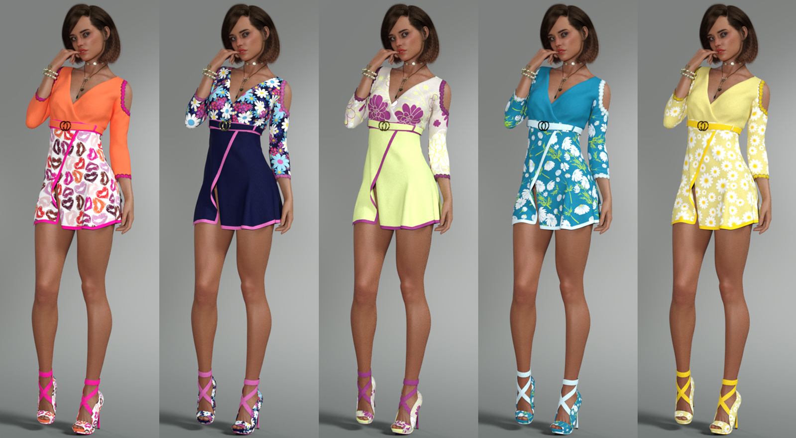 Fancy Sylvia Outfit G8F by N/A