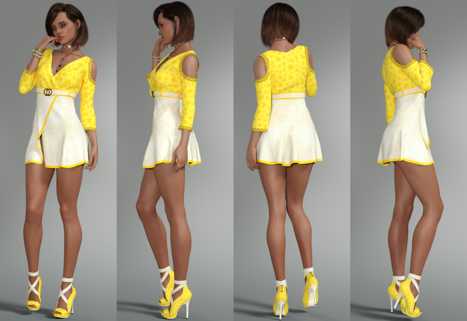 Fancy Sylvia Outfit G8F by N/A