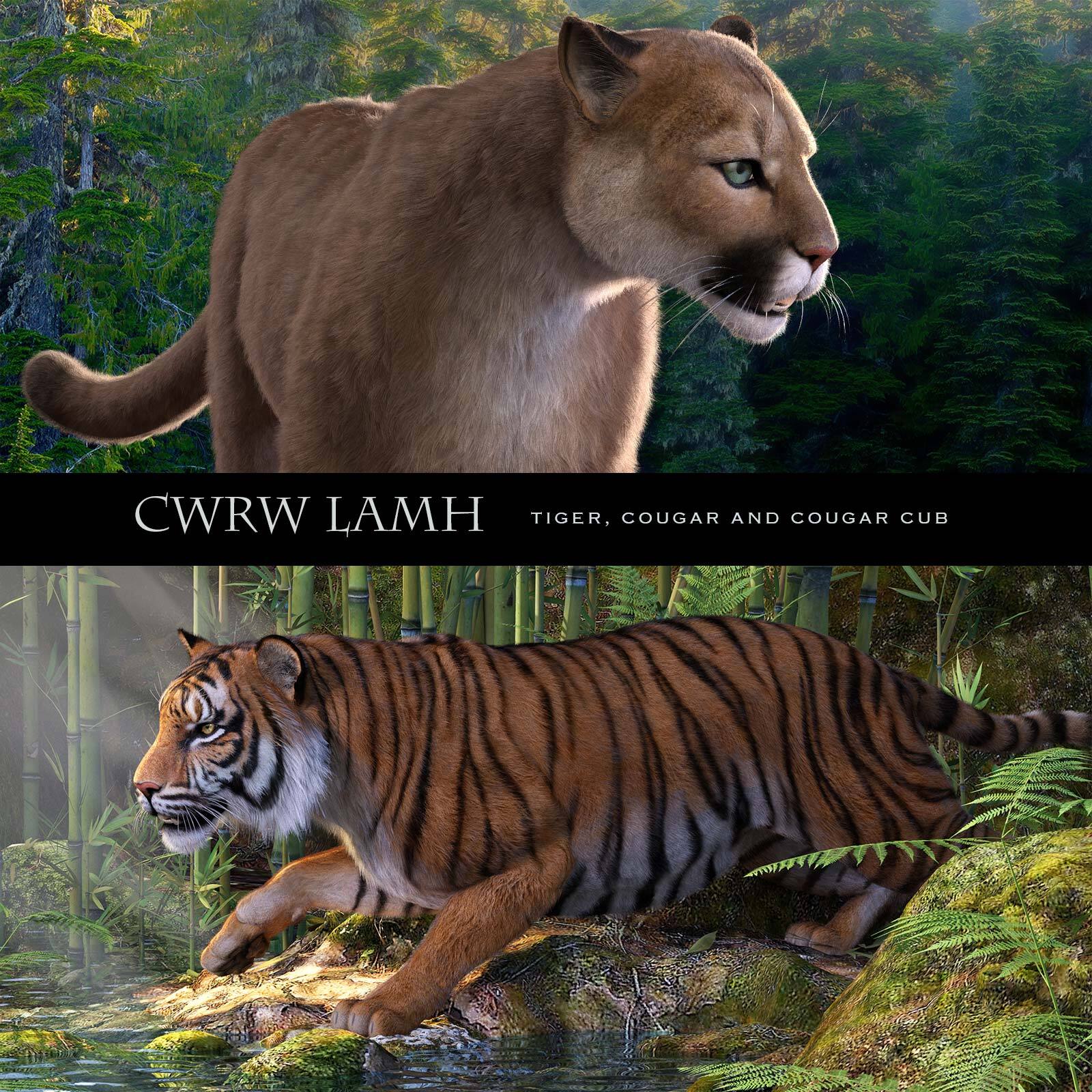 CWRW LAMH: Tiger & Cougar Presets by N/A
