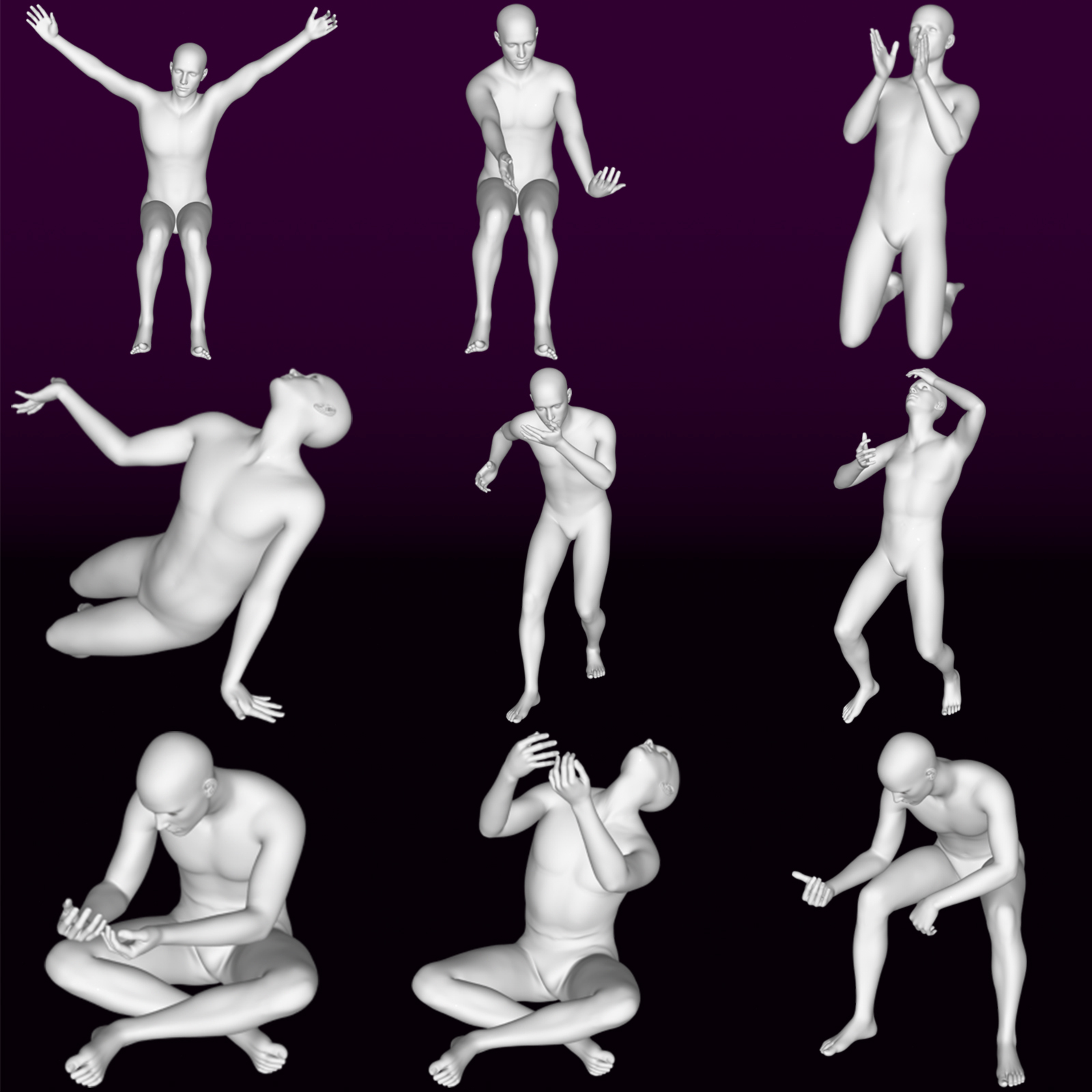 Things Getting Weird Poses for G8M by N/A