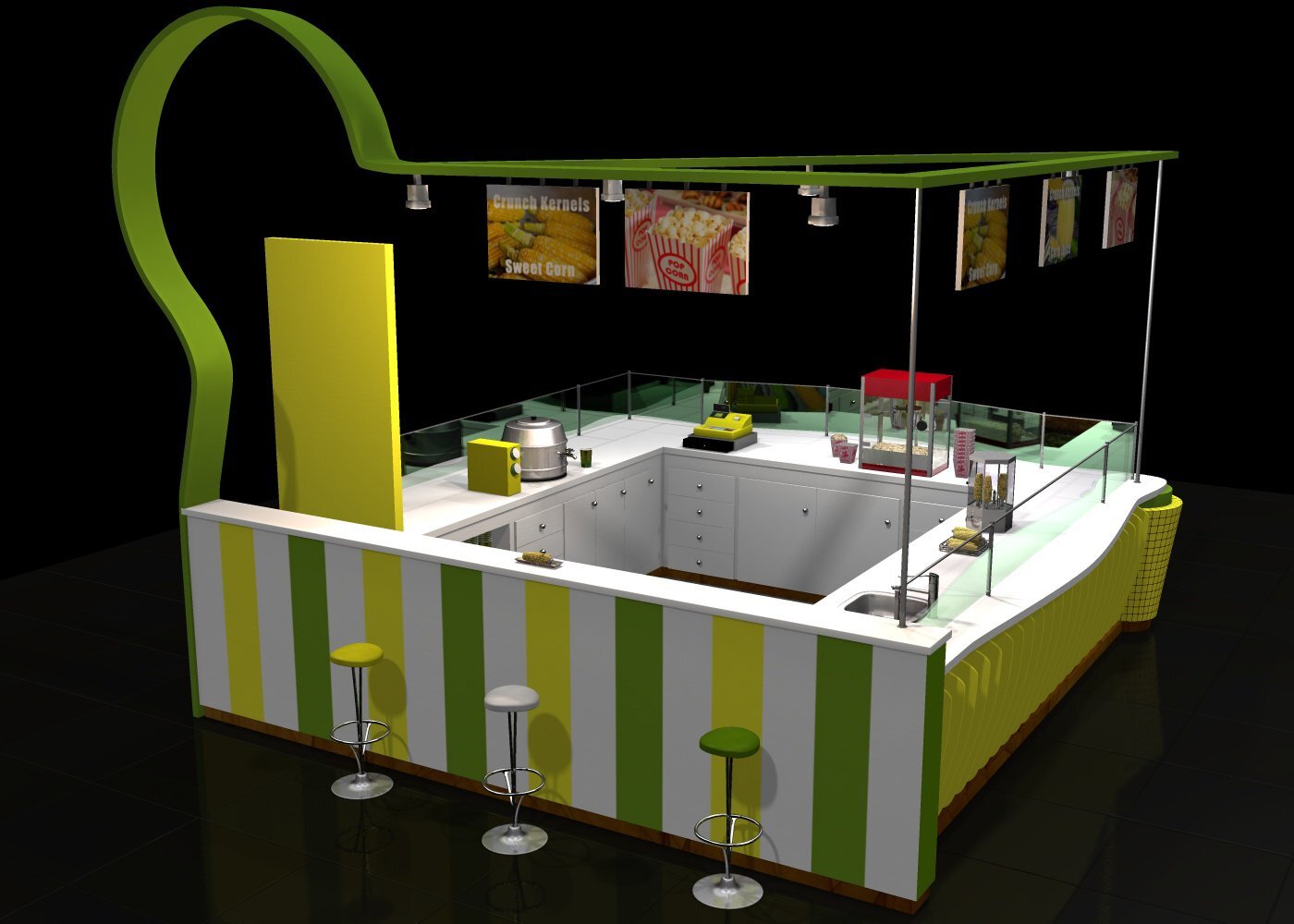 The Mall - Corn Kiosk by N/A