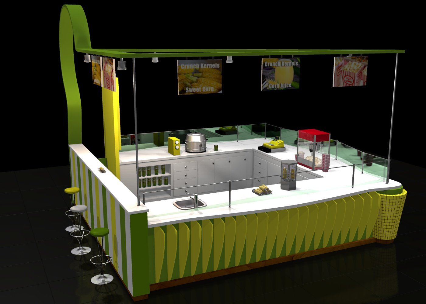 The Mall - Corn Kiosk by N/A