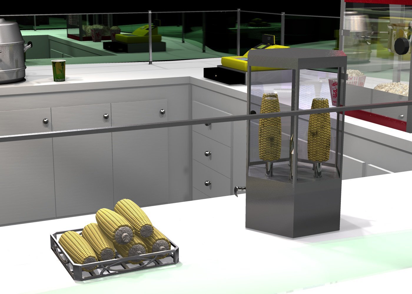 The Mall - Corn Kiosk by N/A