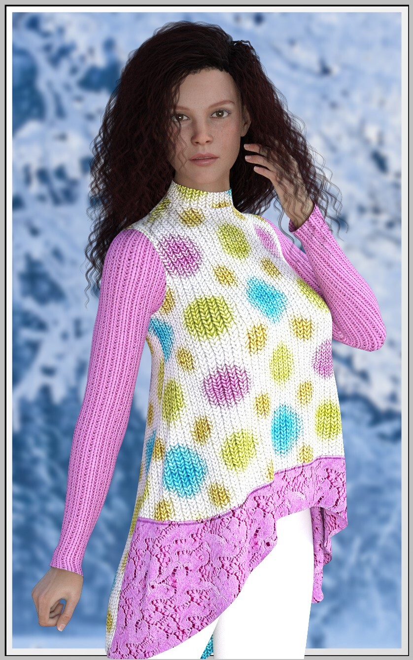 Let it Snow- Winter Tunic by N/A