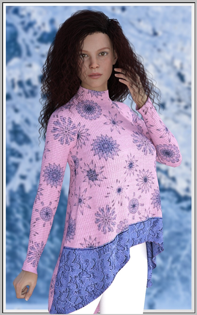 Let it Snow- Winter Tunic by N/A