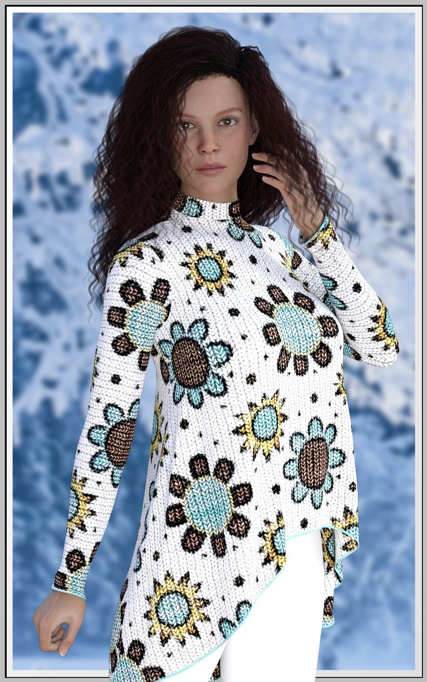 Let it Snow- Winter Tunic by N/A