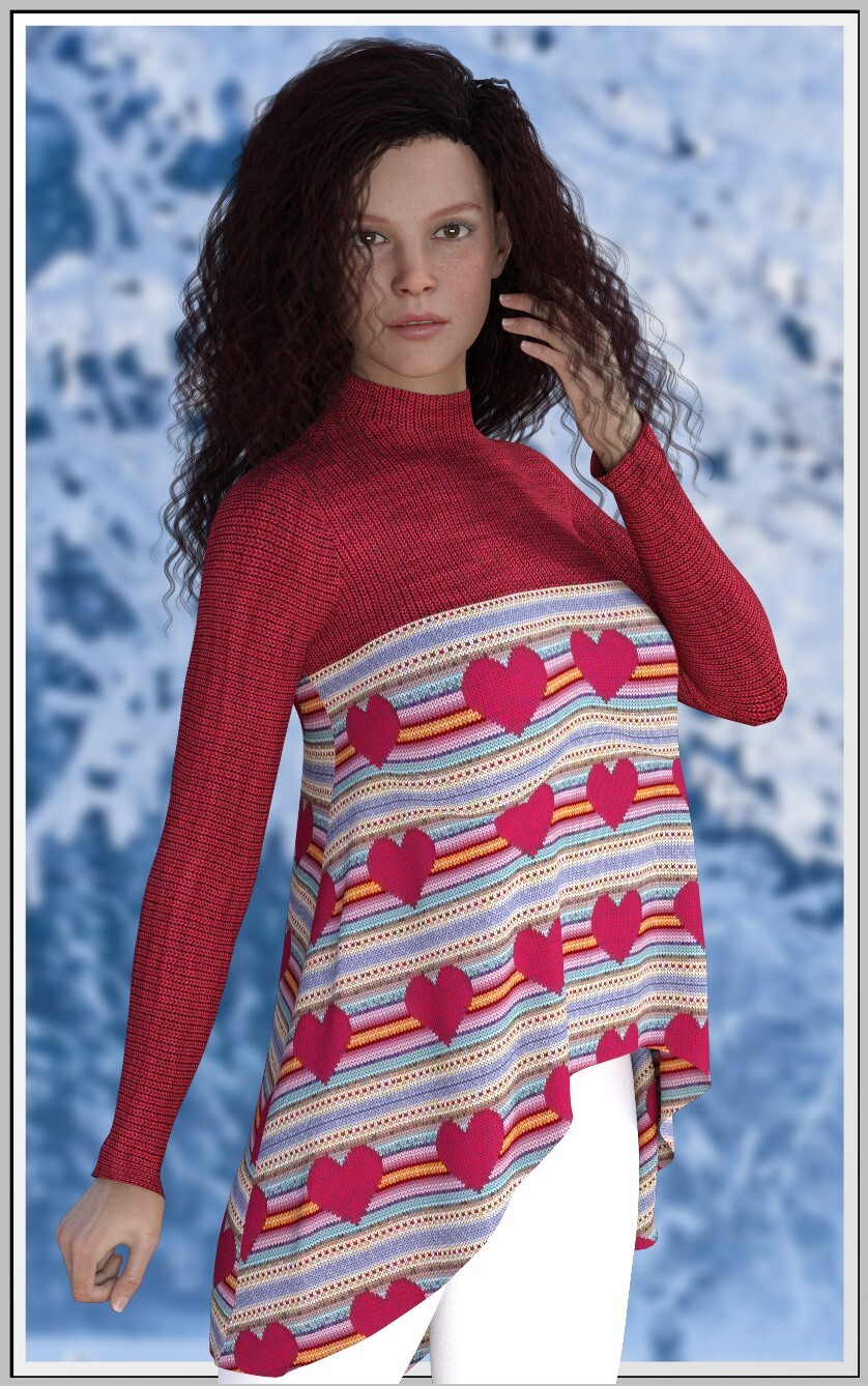 Let it Snow- Winter Tunic by N/A