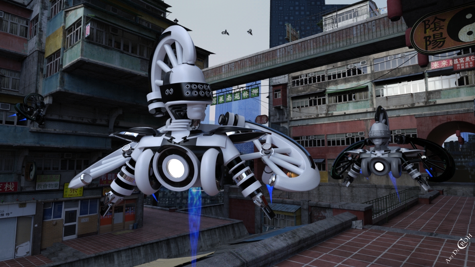 Cyborg Drone by N/A