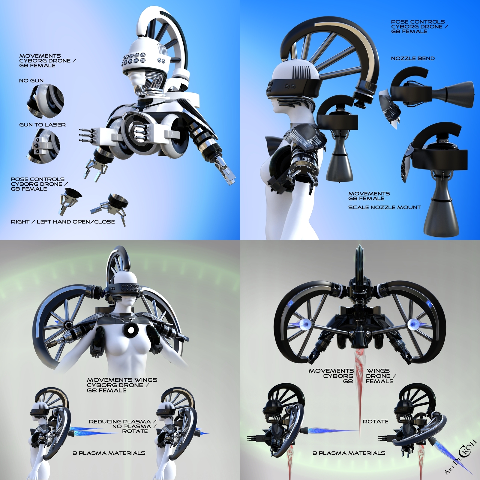 Cyborg Drone by N/A