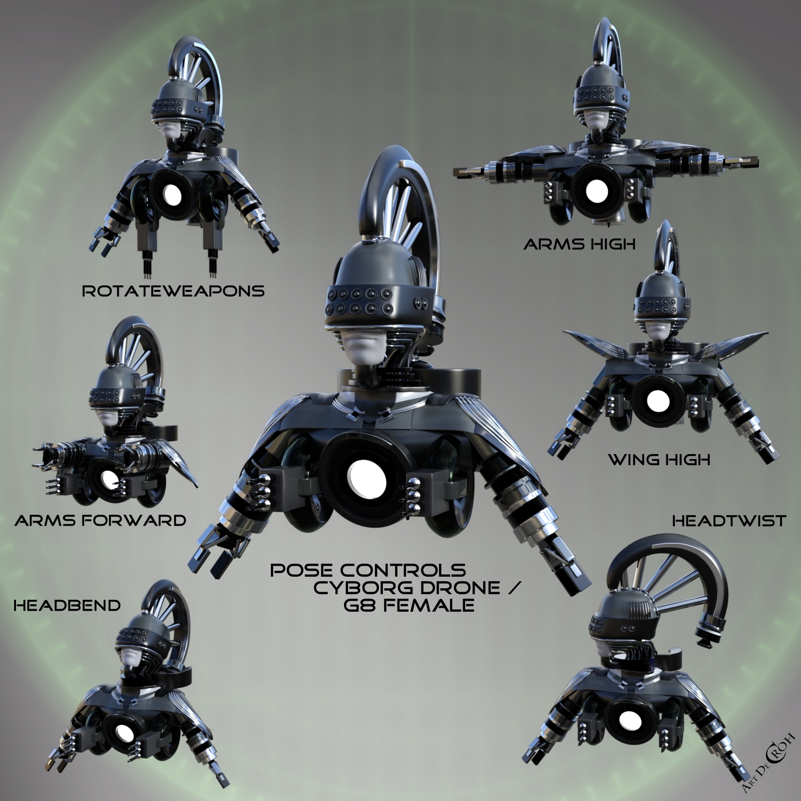 Cyborg Drone by N/A