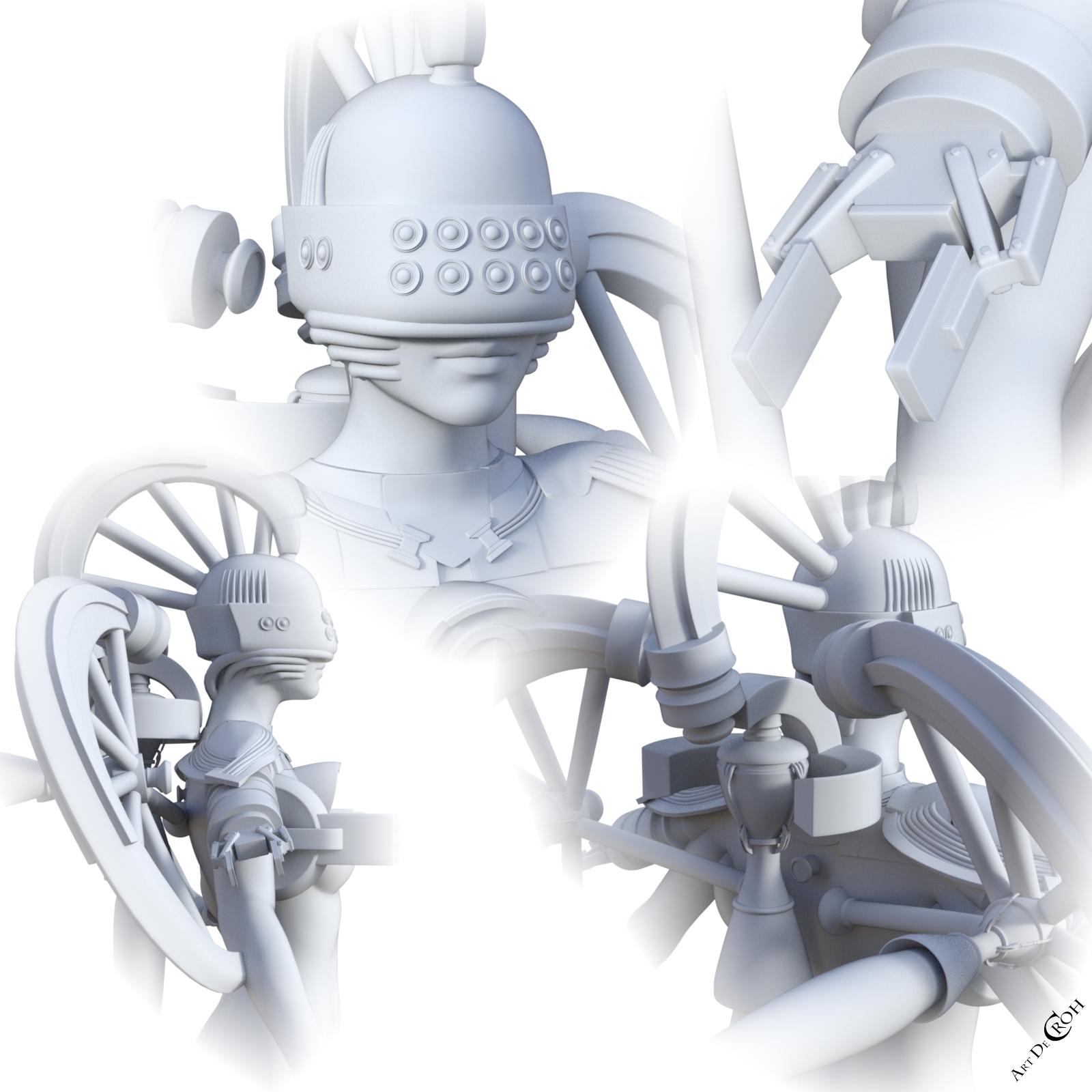 Cyborg Drone by N/A