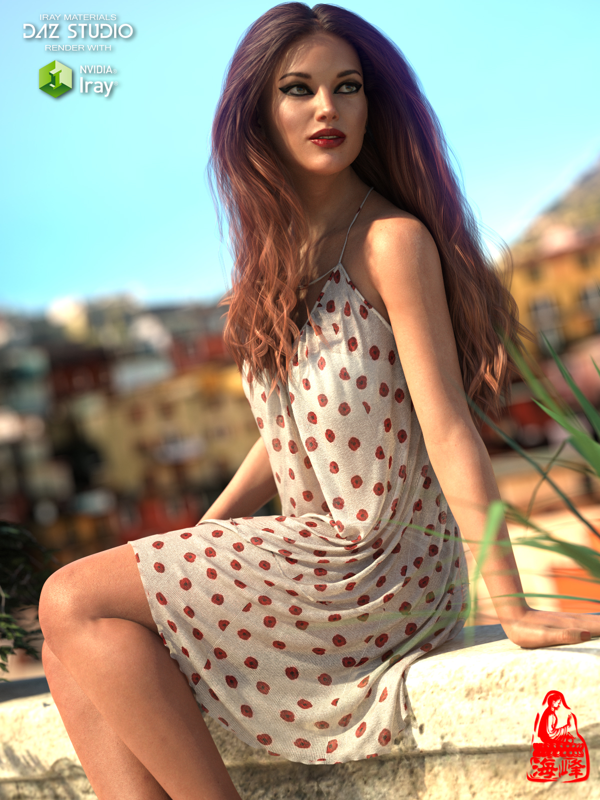 dForce Sweet Mini Dress for Genesis 8 Female(s) by N/A