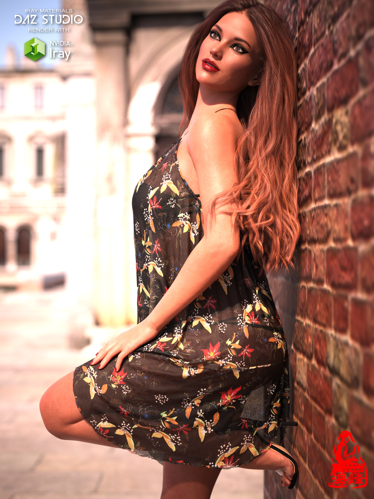 dForce Sweet Mini Dress for Genesis 8 Female(s) by N/A