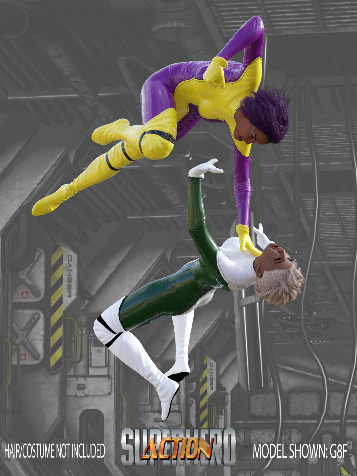 SuperHero Action for G8F Volume 8 by N/A