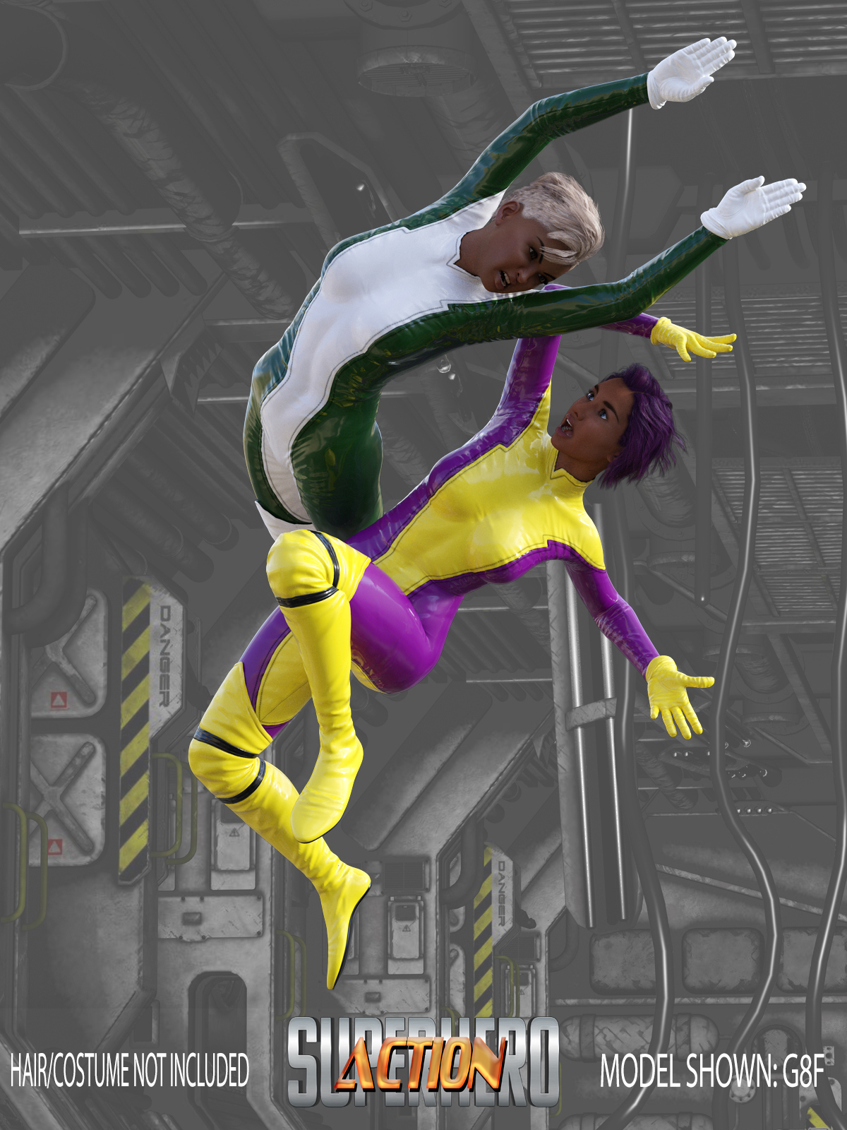 SuperHero Action for G8F Volume 8 by N/A