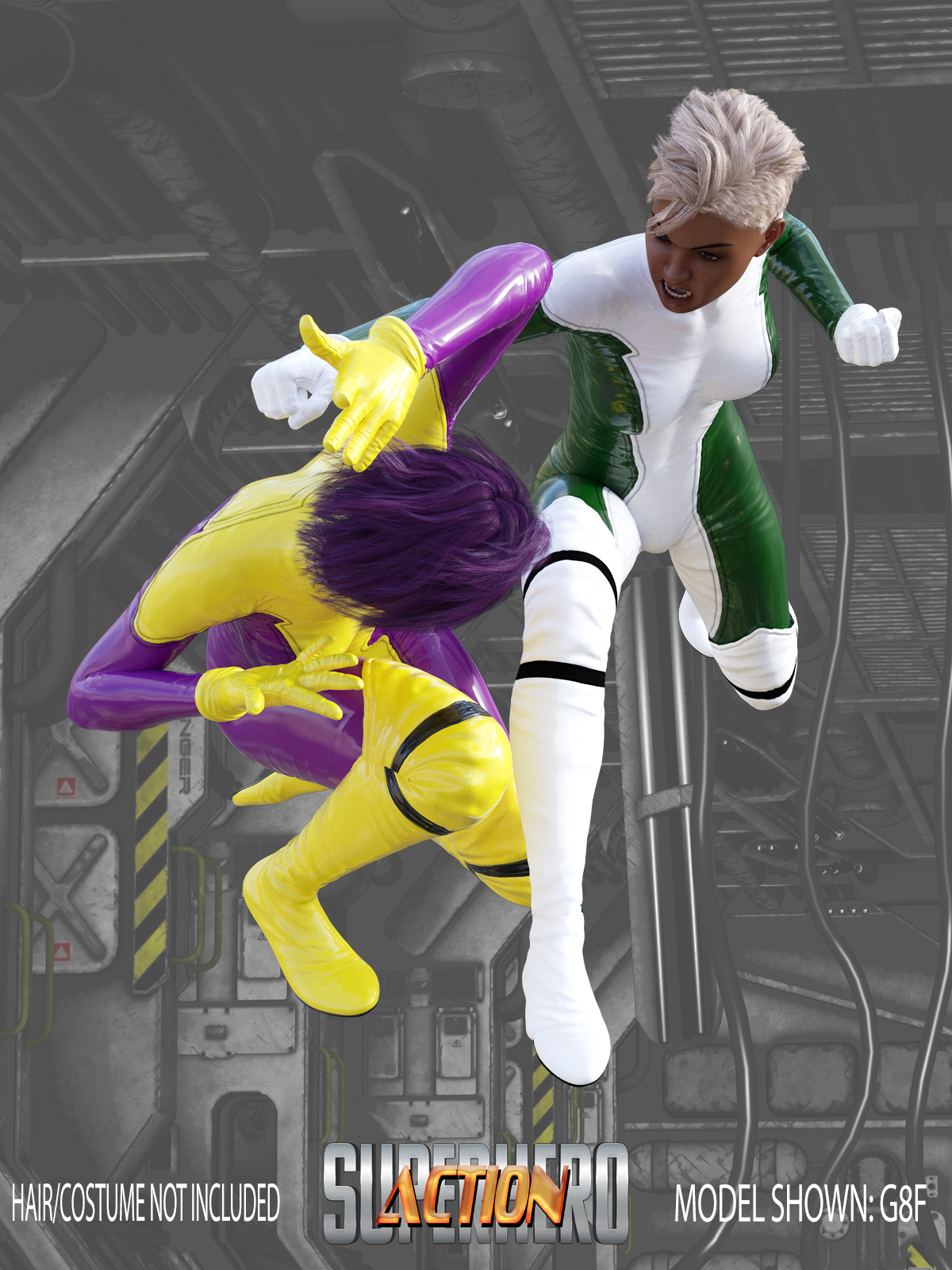 SuperHero Action for G8F Volume 8 by N/A
