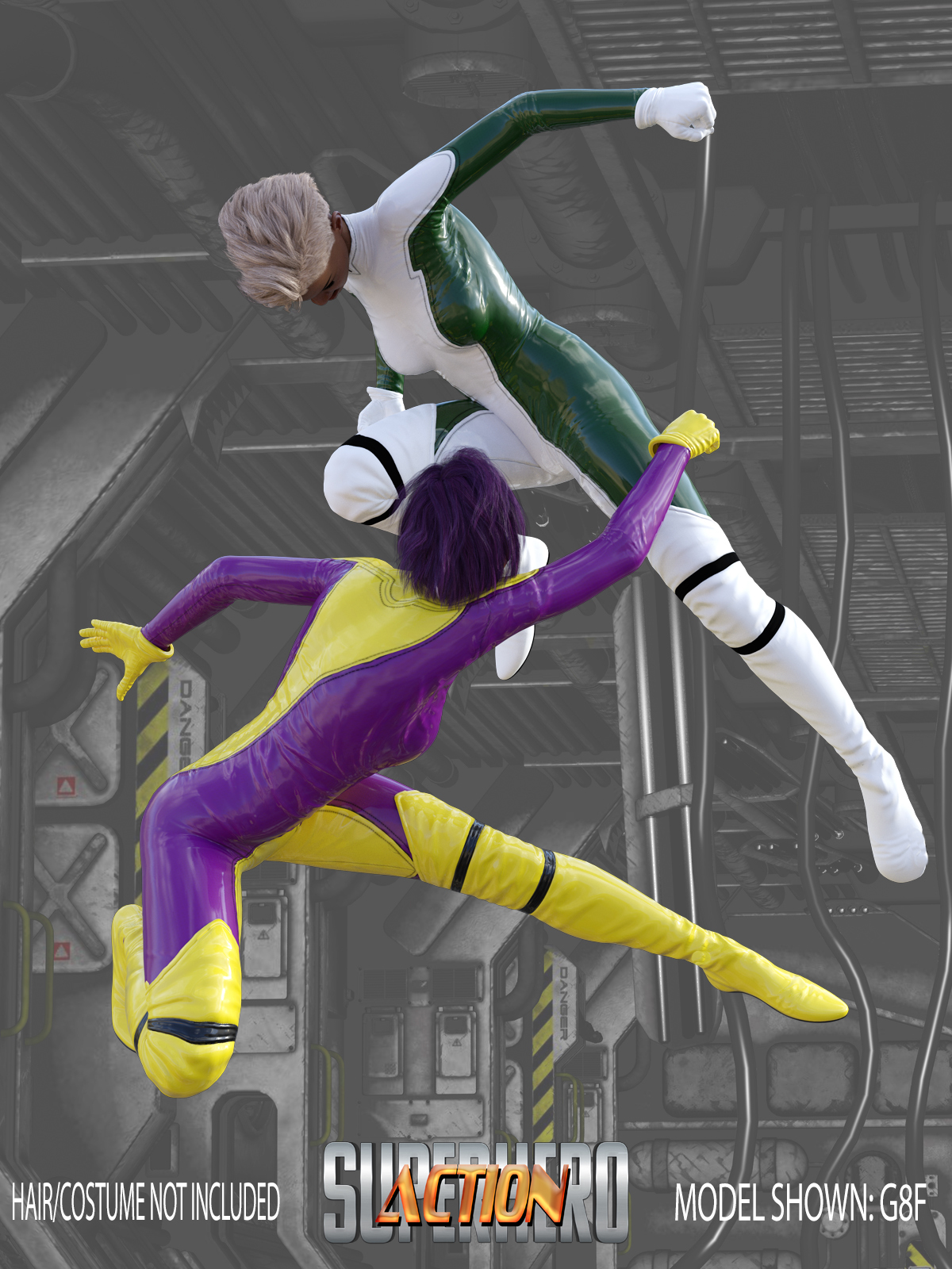 SuperHero Action for G8F Volume 8 by N/A
