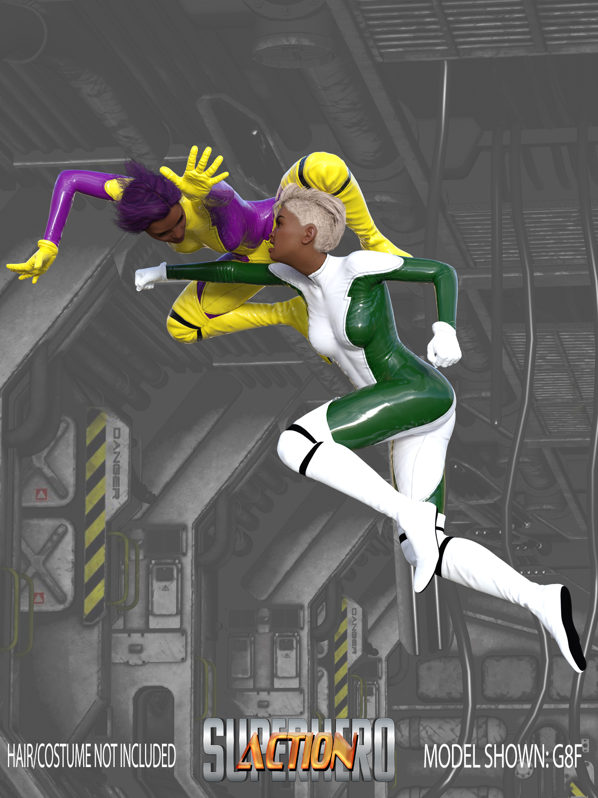 SuperHero Action for G8F Volume 8 by N/A