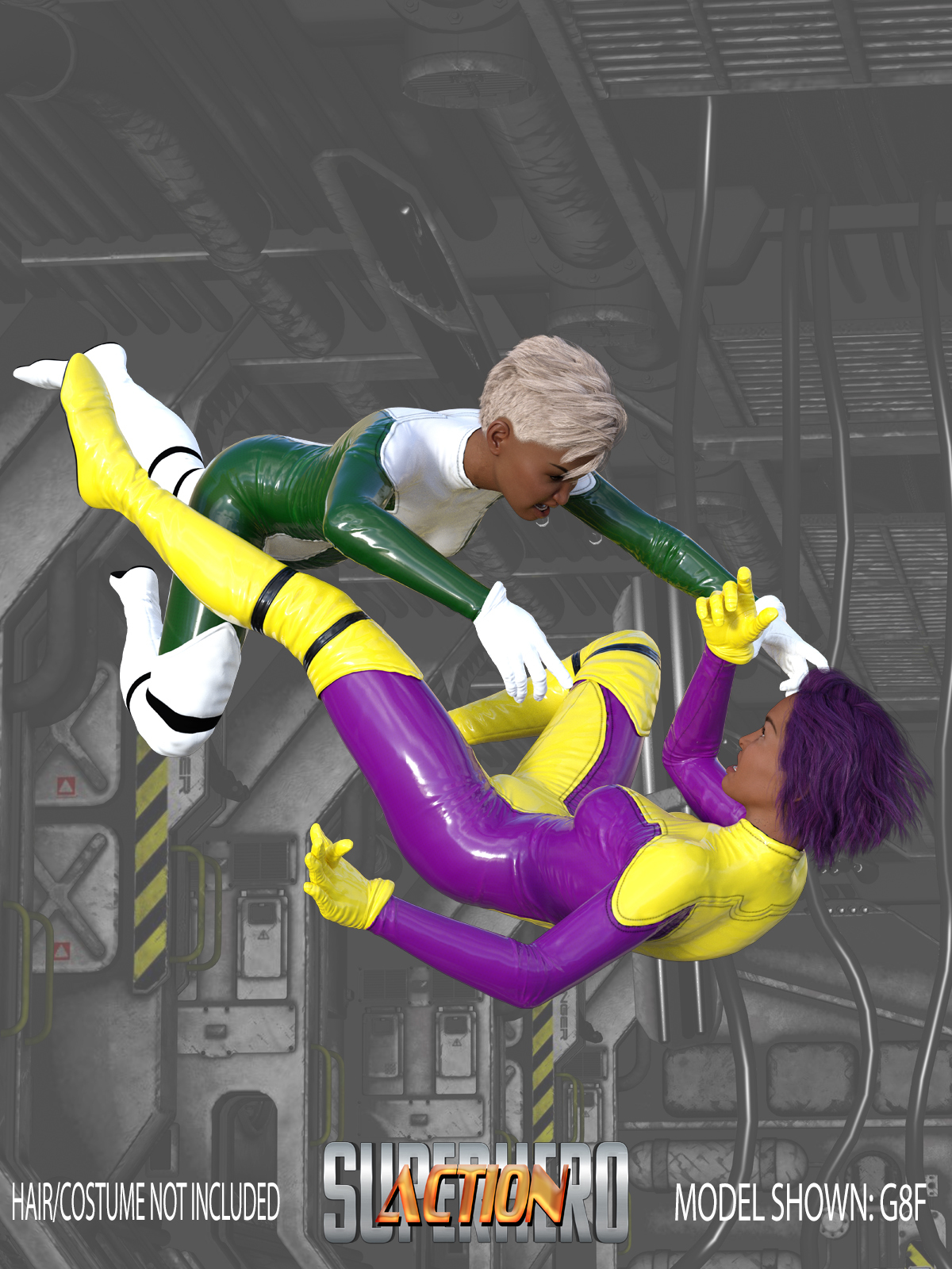 SuperHero Action for G8F Volume 8 by N/A