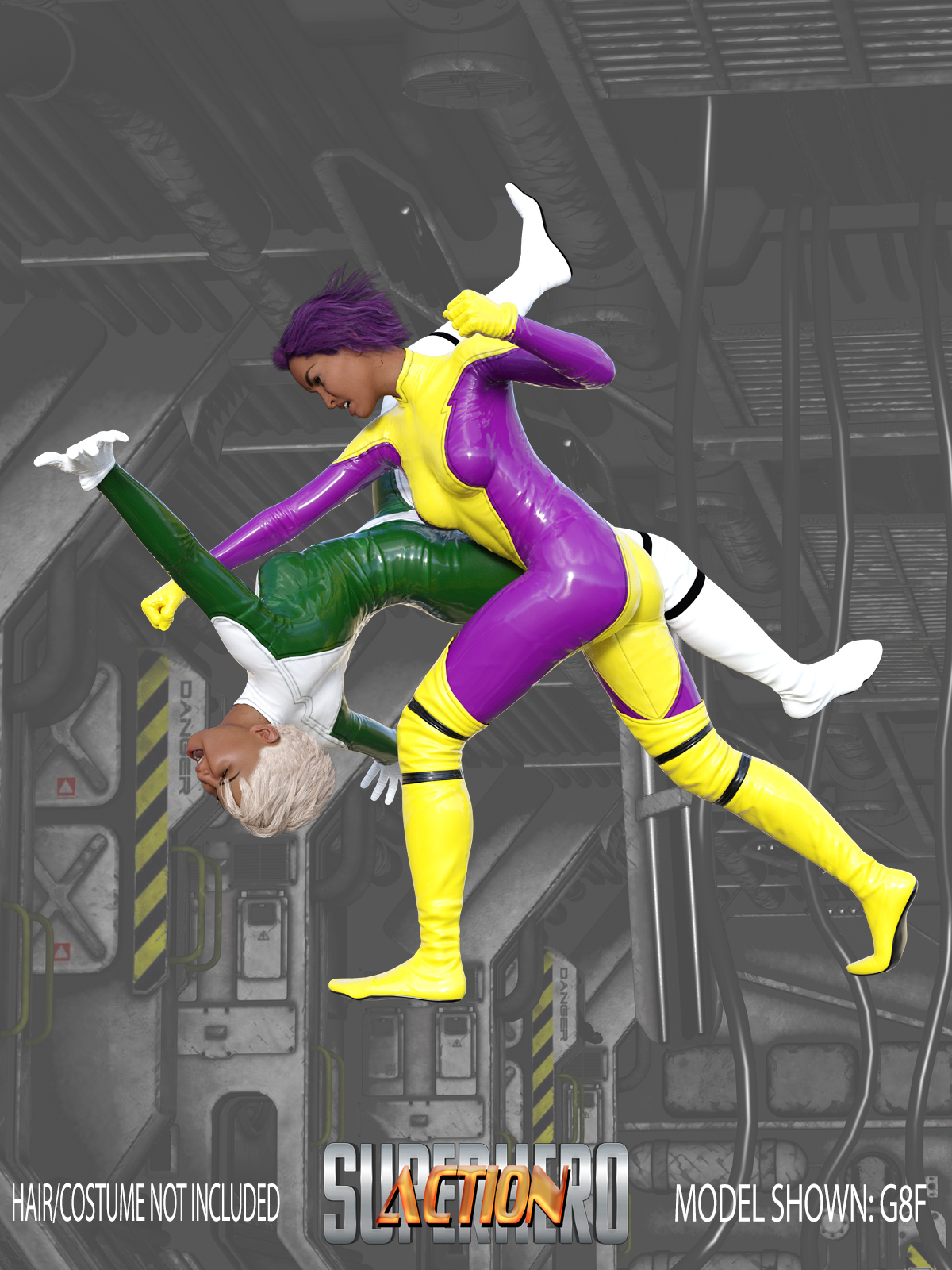 SuperHero Action for G8F Volume 8 by N/A