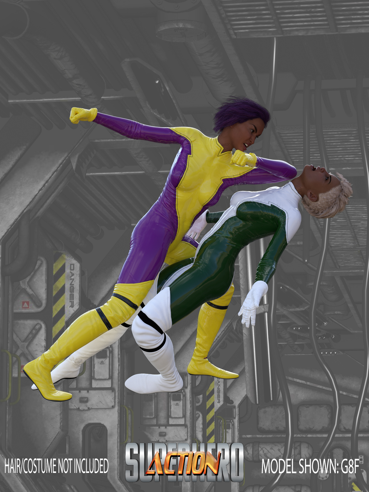 SuperHero Action for G8F Volume 8 by N/A