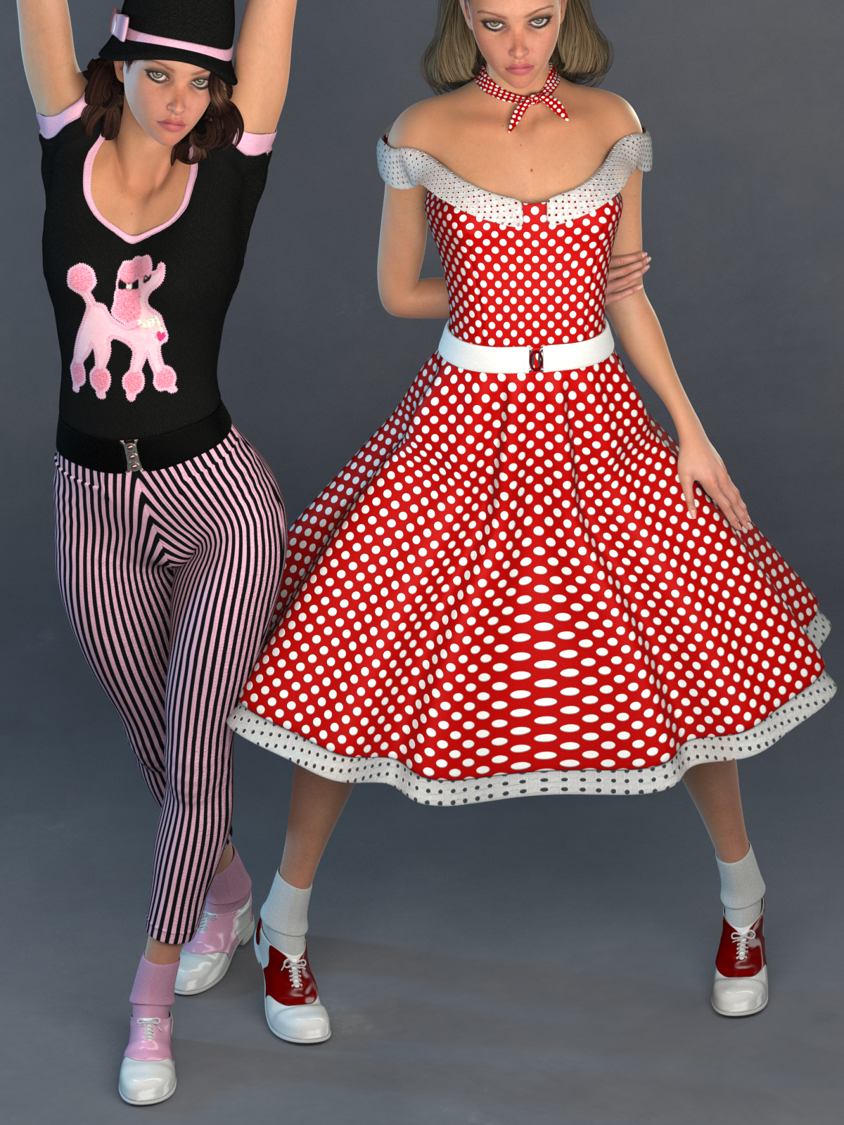 1950s Shoes Her 1 by N/A