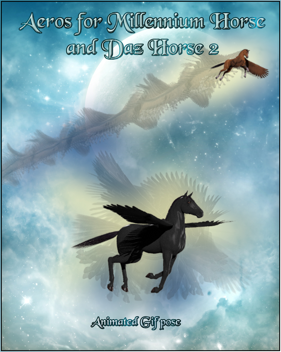 Aeros for Millennium Horse and Daz Horse 2 by N/A