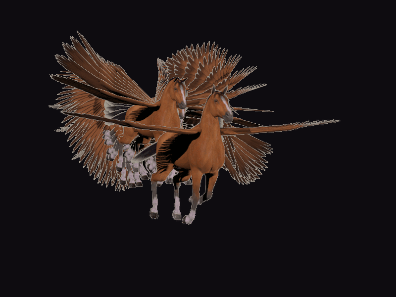 Aeros for Millennium Horse and Daz Horse 2 by N/A